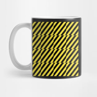 Warning stripes Mug